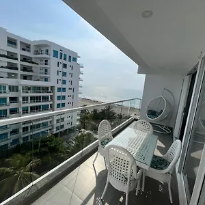  Apartamento Hermoso Con Vista Al Mar Y Salida Directa A La Playa